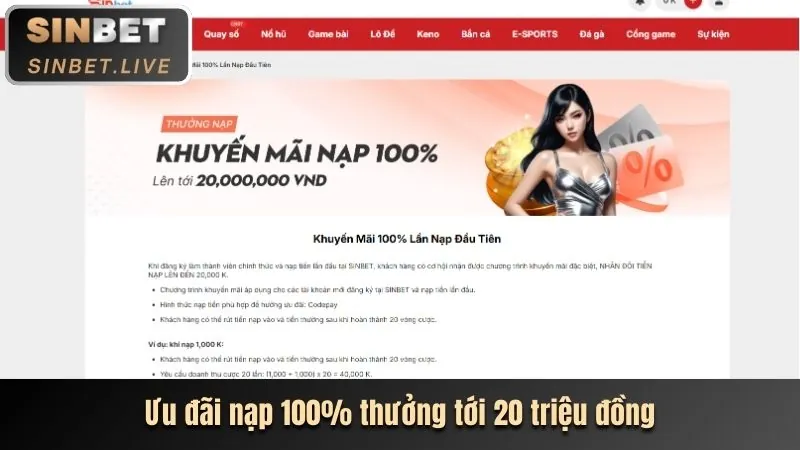 Thưởng nạp lại hàng tuần Go99